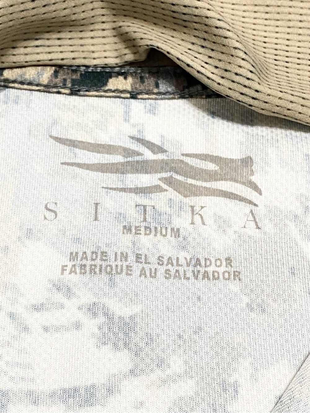 Sitka Core Lightweight Hoody 1/4 Zip Pullover Camo Optifade Open Country - Picture 4 of 6